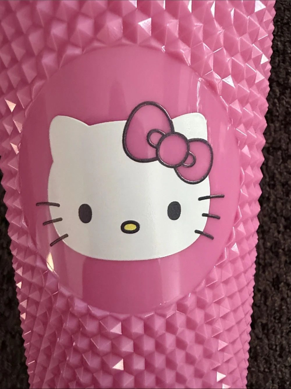 Sanrio Pink Hello Kitty Travel Cup Lid with Logo Starbucks